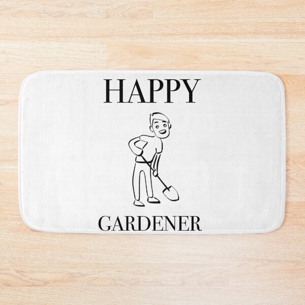 Item preview, HAPPY GARDENER LINE ART | Plants garden love garden flowers nature designed and sold by yourtravelguide.