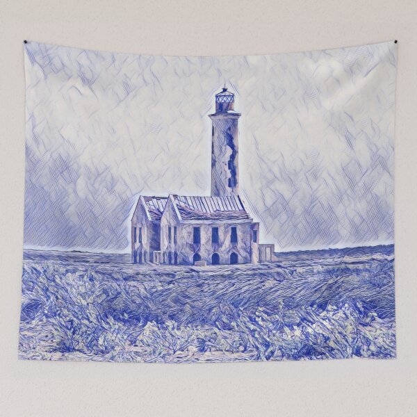 Item preview, Abandoned Lighthouse in the Caribbean designed and sold by PolarNightNomad.