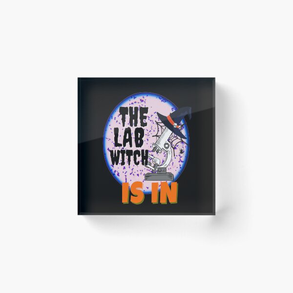 Item preview, LAB SCIENTIST THE LAB WITCH IS IN FUNNY MEDICAL TECH MICROBIOLOGY designed and sold by Hippiesole.