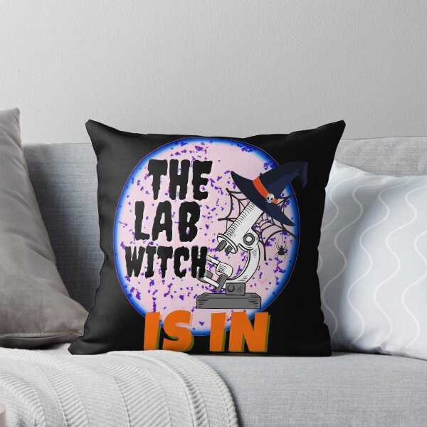 Item preview, LAB SCIENTIST THE LAB WITCH IS IN FUNNY MEDICAL TECH MICROBIOLOGY designed and sold by Hippiesole.