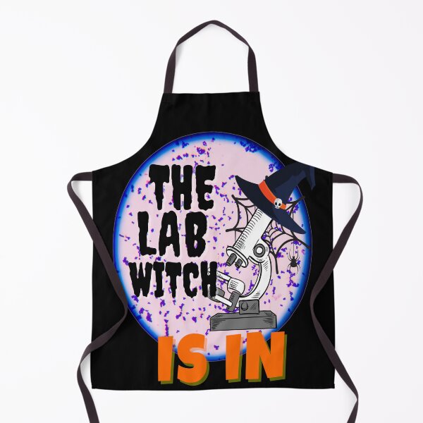 Item preview, LAB SCIENTIST THE LAB WITCH IS IN FUNNY MEDICAL TECH MICROBIOLOGY designed and sold by Hippiesole.