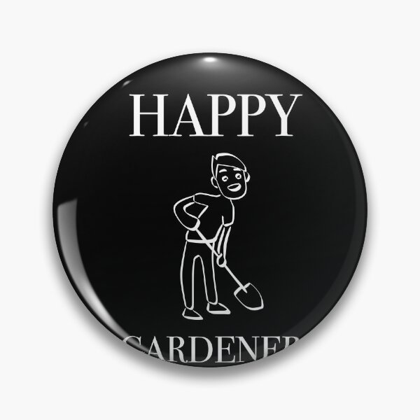 Item preview, HAPPY GARDENER LINE ART | Plants garden love garden flowers nature designed and sold by yourtravelguide.