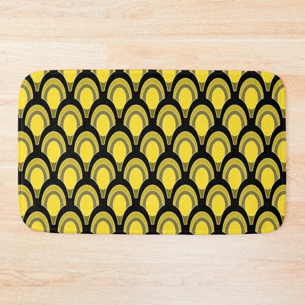 Item preview, classic fish scale pattern - Yellow designed and sold by jc007.