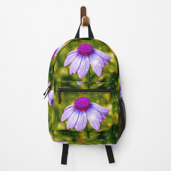 Item preview, Snow Covered Pinkish Purple Cone Flower designed and sold by NC NatureVisions.