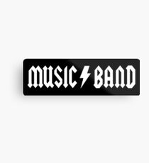 30 rock black Metal Print