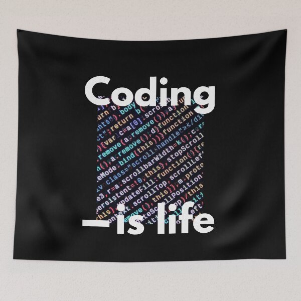 Item preview, Coding is Life designed and sold by juanchoalric.