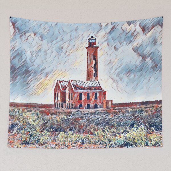 Item preview, Abandoned Lighthouse in the Caribbean designed and sold by PolarNightNomad.