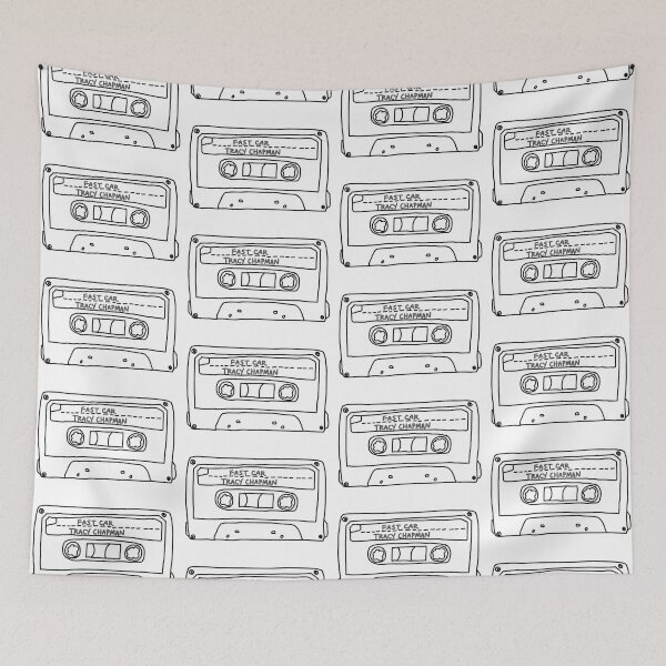 Item preview, LARGER FAST CAR - TRACY - CASSETTE TAPE (BLACK) designed and sold by beccaamac.