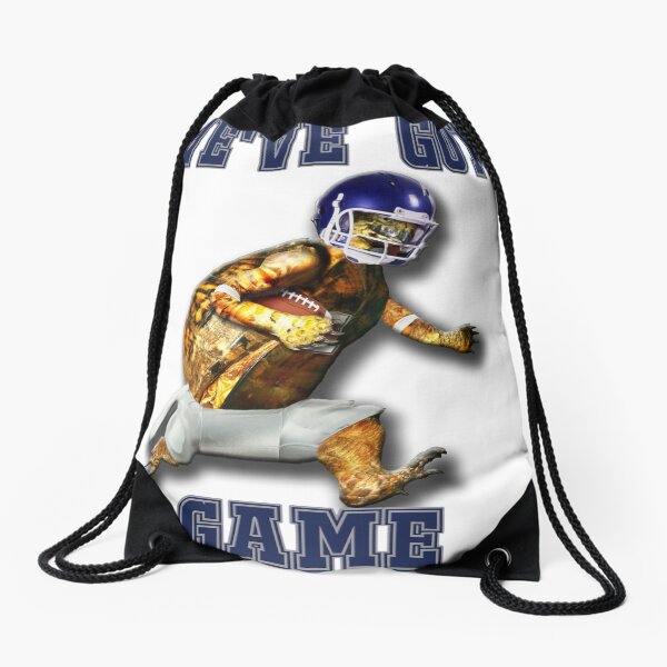 Turtle Football Player - We've Got Game Drawstring Bag