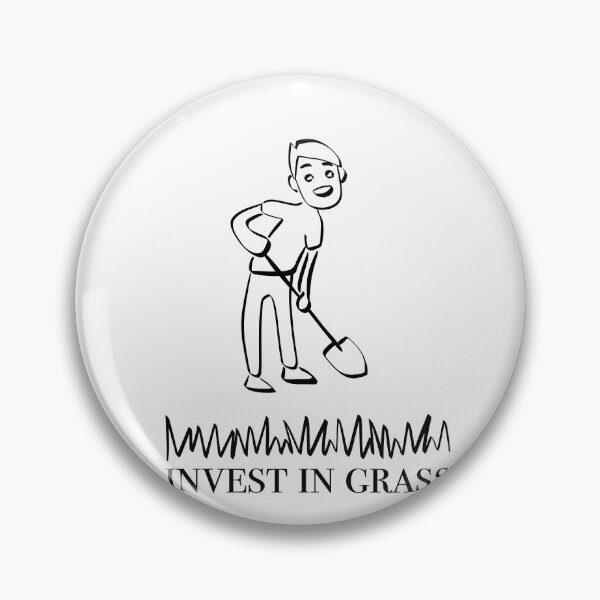 Item preview, INVEST IN GRASS LINE ART | Plants garden love garden flowers nature designed and sold by yourtravelguide.