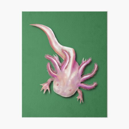 Figure Axolotl Pink Halloween