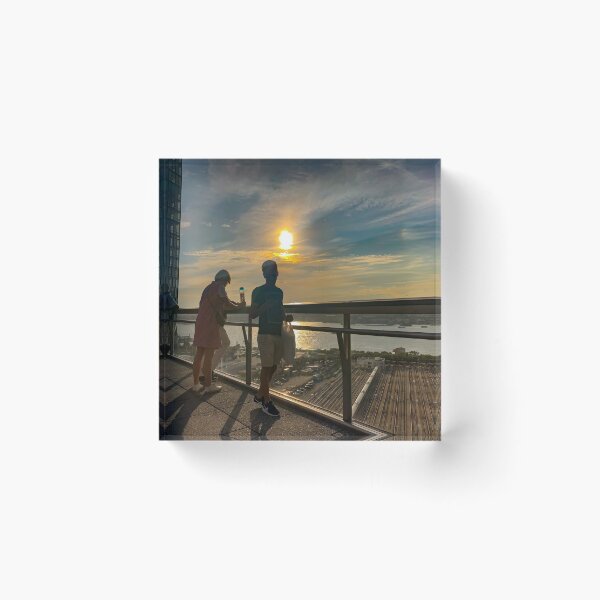 Item preview, Sunset View, the Vessel, Hudson Yards, Manhattan, NYC  designed and sold by eleonoraingrid.