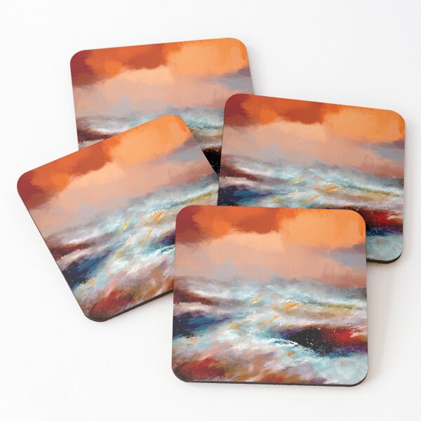 Item preview, Watercolor Abstract Sea Ocean Wave Pattern designed and sold by bestoffers.