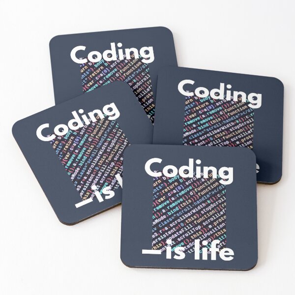 Item preview, Coding is Life designed and sold by juanchoalric.