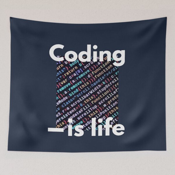 Item preview, Coding is Life designed and sold by juanchoalric.