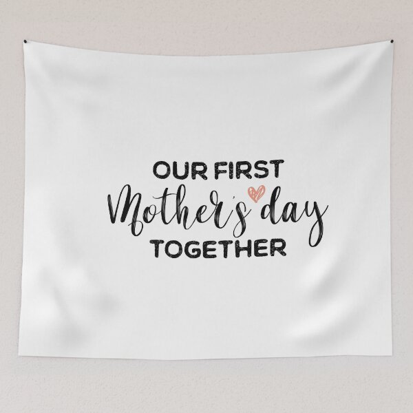 Item preview, First Mother's Day gift | matching mom and baby gift | our first mothers day together 2021 designed and sold by ambaart.