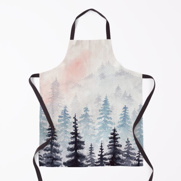 Item preview, Watercolour Mountain Forest designed and sold by SandpaperStudio.