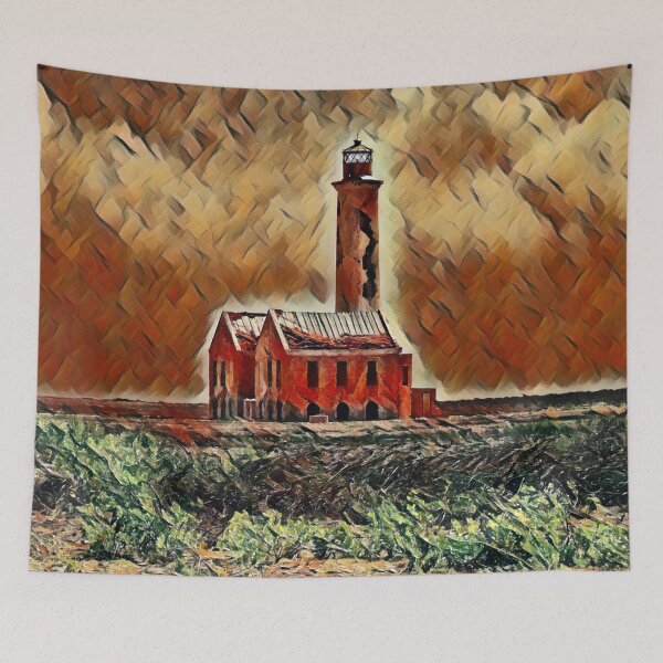 Item preview, Abandoned Lighthouse in the Caribbean designed and sold by PolarNightNomad.