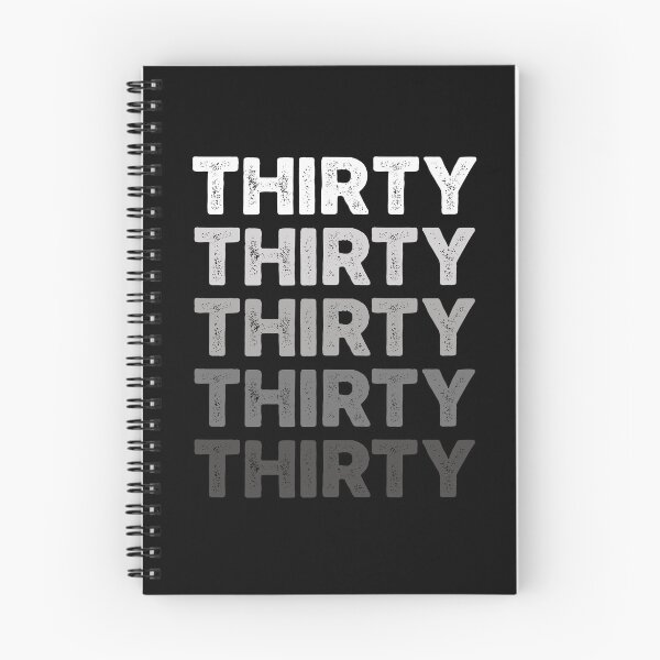 Item preview, 30th Adult Birthday, Favorite Number # Thirty, Sports Grey designed and sold by The Princess Saves Herself.