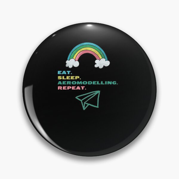 Item preview, Eat Sleep Aeromodelling Repeat Gift For Aeromodelling Lovers,  designed and sold by arteesy.