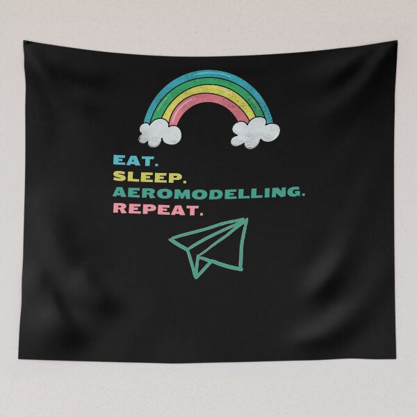 Item preview, Eat Sleep Aeromodelling Repeat Gift For Aeromodelling Lovers,  designed and sold by arteesy.