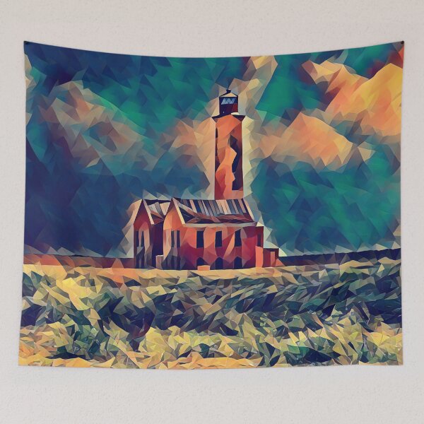 Item preview, Abandoned Lighthouse in the Caribbean designed and sold by PolarNightNomad.