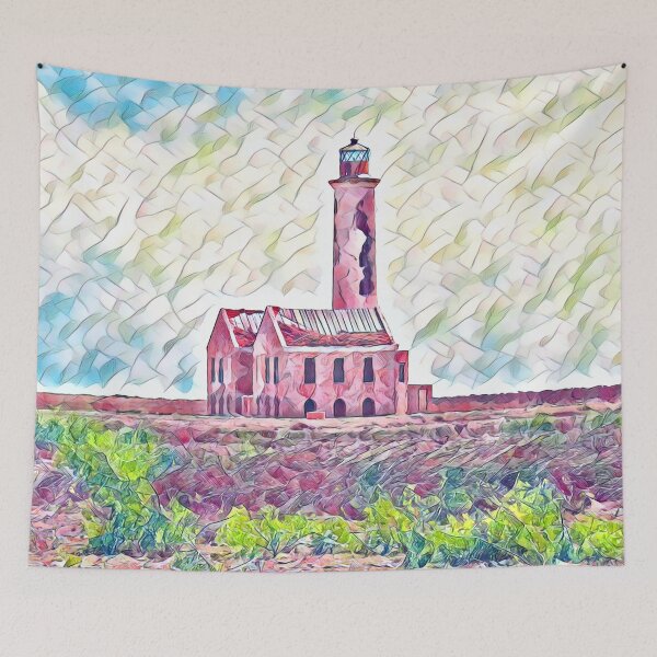 Item preview, Abandoned Lighthouse in the Caribbean designed and sold by PolarNightNomad.