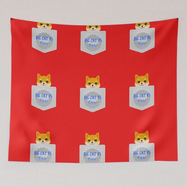 Item preview,  big cat vs tiger designed and sold by ShoppinOnline24.