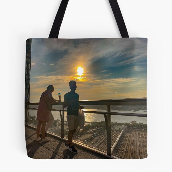 Item preview, Sunset View, the Vessel, Hudson Yards, Manhattan, NYC  designed and sold by eleonoraingrid.