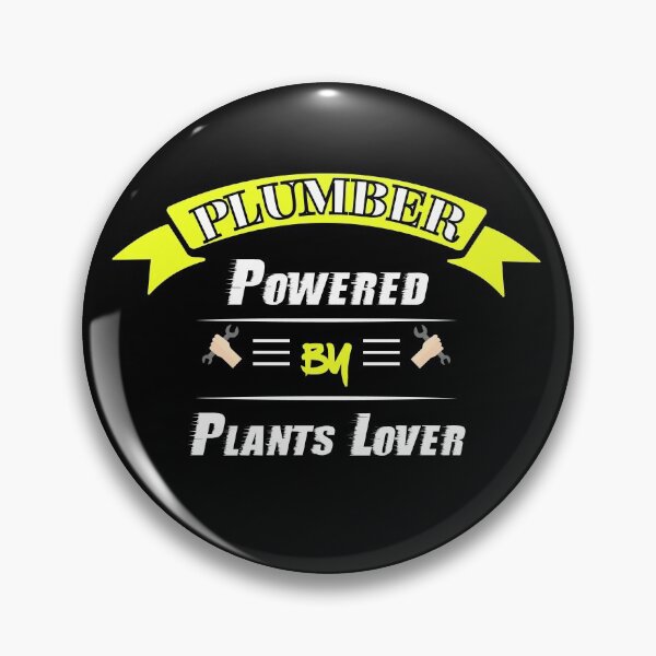 Item preview, Plumber Powered By Plants Lover t-shirt  designed and sold by Perfectstyles.
