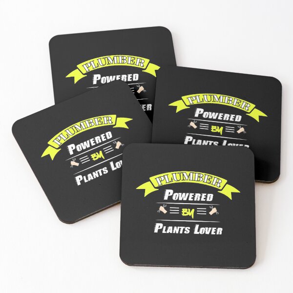 Item preview, Plumber Powered By Plants Lover t-shirt  designed and sold by Perfectstyles.