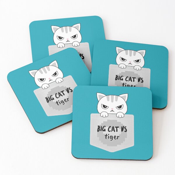 Item preview,   big cat vs tiger designed and sold by ShoppinOnline24.