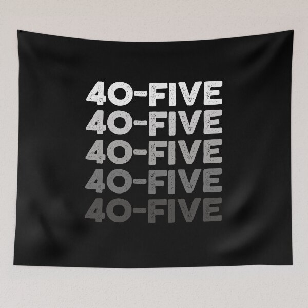 Item preview, 45th Adult Birthday, Favorite # Forty Five, Sports Grey designed and sold by The Princess Saves Herself.