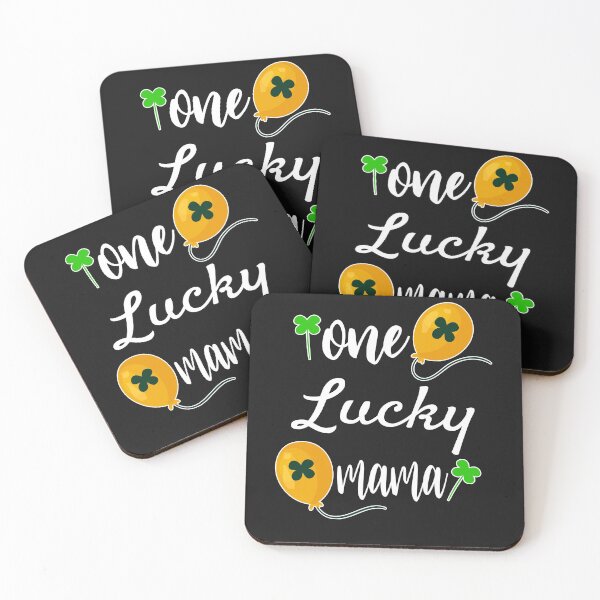 Item preview,  Lucky Mama one lucky mother Shamrock mom st Patricks day womens designed and sold by marcek.