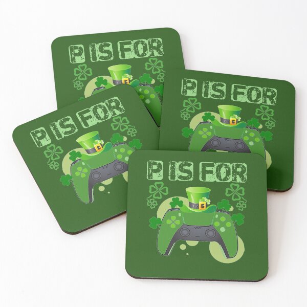 Item preview, P Is For Playing Games St Patricks Day-funny Gaming Patricks day, palying patricks day gift  designed and sold by BestDes.