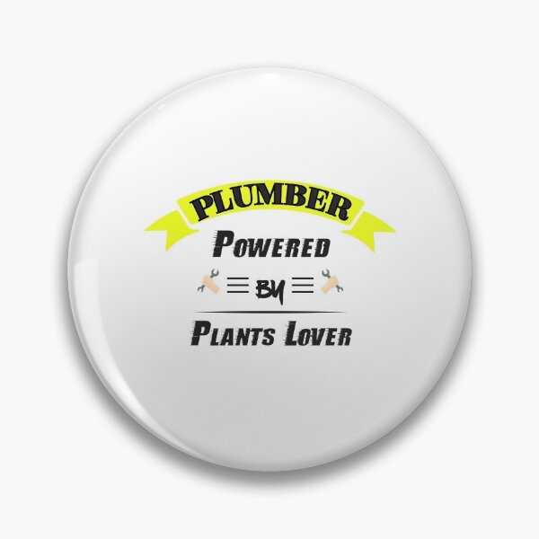 Item preview, Plumber Powered By Plants Lover t-shirt  designed and sold by Perfectstyles.