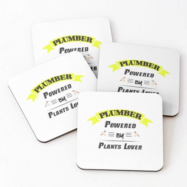 Item preview, Plumber Powered By Plants Lover t-shirt  designed and sold by Perfectstyles.