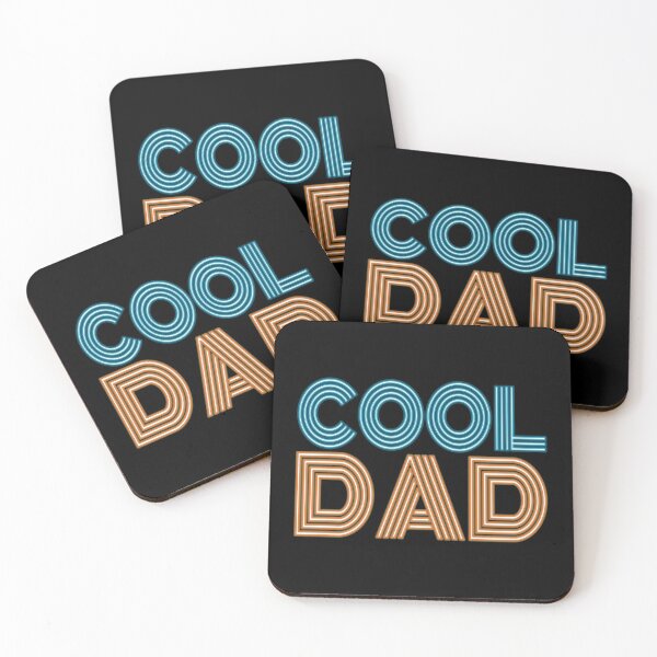 Item preview, Simple Cool Dad Father's Day Neon Retro Typography Quote designed and sold by Hommie9977.
