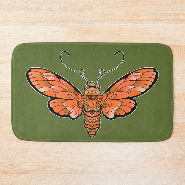 Item preview, vintage moth symmetrical design designed and sold by weilertsen.
