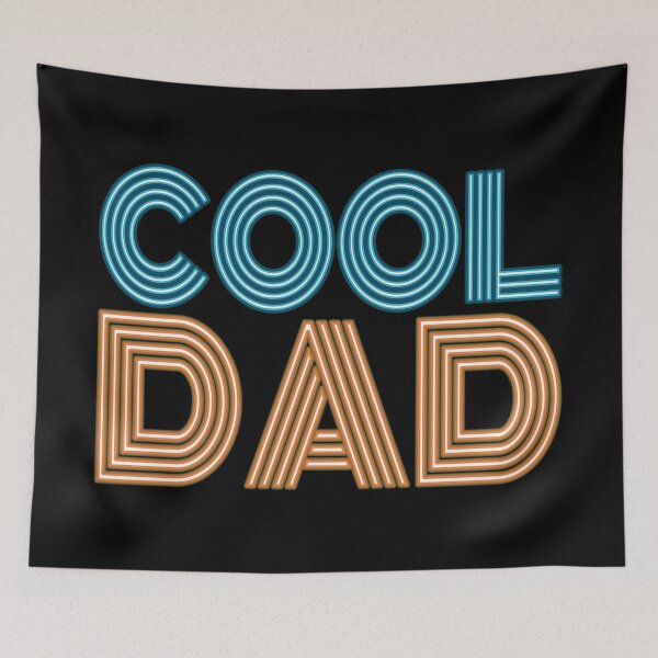 Item preview, Simple Cool Dad Father's Day Neon Retro Typography Quote designed and sold by Hommie9977.