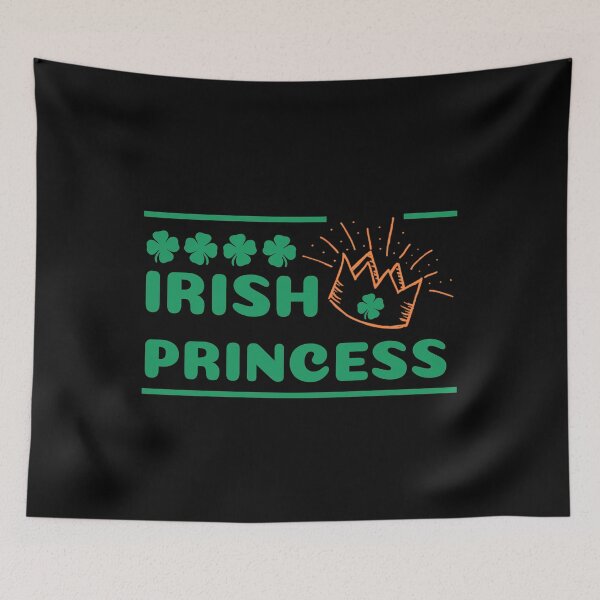 Item preview, Irish Princess - St Patrick's Day - Shamrocks designed and sold by TKsTees.