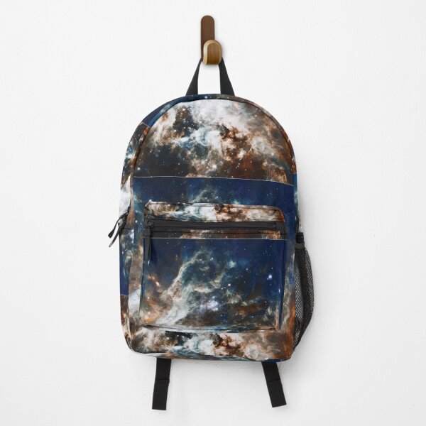 Item preview, Abstract Milky Way Pattern - Cosmos Space Nebula - Blue, Brown, White designed and sold by Loving Nature Gifts.