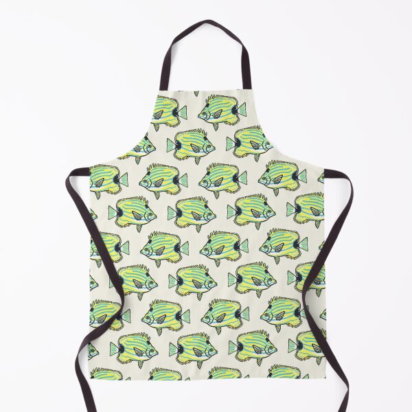 Item preview, Chaetodon fremblii - Bluestripe Butterflyfish designed and sold by softbiology.