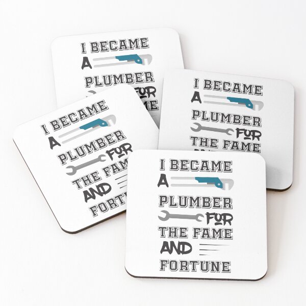 Item preview, I Became a Plumber For The Fame And Fortune t-shirt  designed and sold by Perfectstyles.