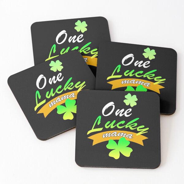 Item preview,  Lucky Mama one lucky mother Shamrock mom st Patricks day womens designed and sold by marcek.