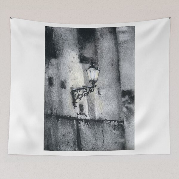 Item preview,   B&W artwork Sacred Valley church- Peru painting designed and sold by rfoxphoto.