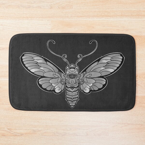 Item preview, vintage moth symmetrical design designed and sold by weilertsen.