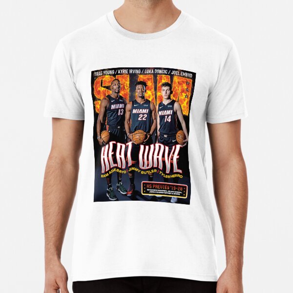 bam adebayo, jimmy butler et tyler herro | slam magazine T-shirt premium