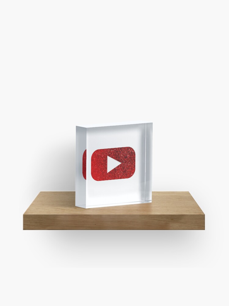 Glitter  Play Button Sticker for Sale by vdebarbieris