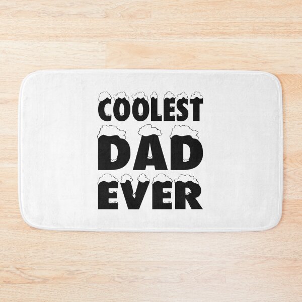 Item preview, Funny Coolest Dad Ever Father's Day Typography Quote designed and sold by Hommie9977.